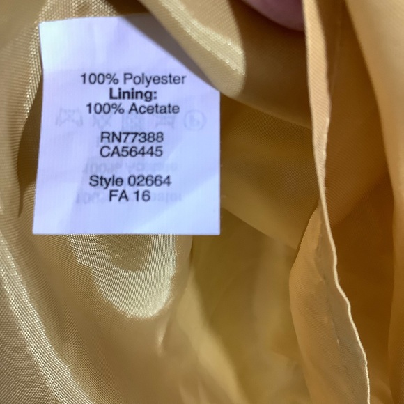 J. Crew Factory Yellow Floral Mini Dress - Picture 6 of 7